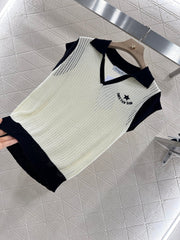 DIOR V-NECK KNIT SWEATER 276687