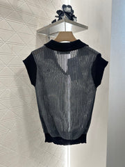 DIOR V-NECK KNIT SWEATER 276685