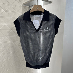 DIOR V-NECK KNIT SWEATER 276685