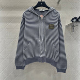 MIUMIU FLEECE HOODED JACKET STYLE 96