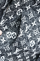 LV SHIRT JACKET IN BLACK MONOGRAM WASHED DENIM 238941