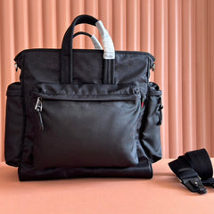 NEXUS LARGE TOTE BAG 40 IN BLACK GG NYLON