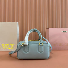 ARCADIE SMALL 22 BAG IN LIGHT BLUE CALFSKIN
