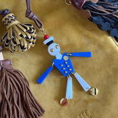 SUEDE BAG WITH TRICK 37 WHISKEY