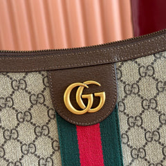 GG 25S EPILOGUE BAG 30 IN BEIGE AND EBONY CALFSKIN