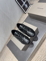 BALENCIAGA 25S SNEAKER IN BLACK CALFSKIN