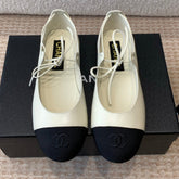 MARY JANE BALLERINA IN WHITE LAMBSKIN