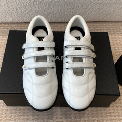 MARY JANE SNEAKERS IN WHITE LAMBSKIN