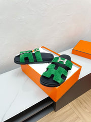 CHYPRE SANDAL OCEAN SUEDE WITH H BUCKLE