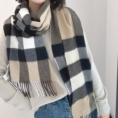 SCARF 180 CM IN COLORFUL CASHMERE 410340
