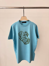 LV 25 T- Shirt Sky Blue Cotton 232739