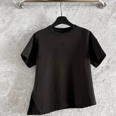 Loewe Slit T-shirt Brown Chocolate Cotton