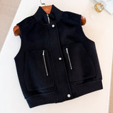 HERMES 25S SLEEVELESS JACKET 121