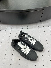 TRAIL SNEAKER IN BLACK CALFSKIN