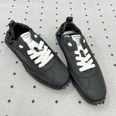 TRAIL SNEAKER IN BLACK CALFSKIN