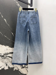 CC 25 Pants Blue Cotton