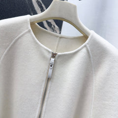 HERMES 25S LONG KNITTED COAT 214