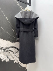 MAX MARA 25S HOODED LONG COAT 158