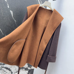 MAX MARA 25S HOODED MID-LENGTH COAT 160