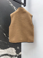 BURBERRY 25S SHEARLING VEST 266