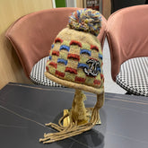 KNITTED WOOL HAT COLORFUL 425765