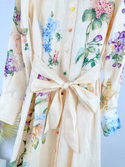 HALLIDAY TUCKED SHIRT DRESS 25S IN LINEN 266345