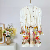 V-NECK DRESS WITH BELT 266385