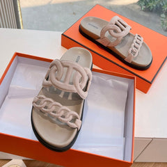 EXTRA SANDAL IN NUDE BEIGE SUEDE