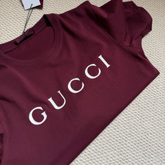 Gucci T-shirt Red Cotton