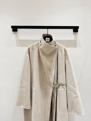 HERMES 25S LONG CASHMERE COAT 156