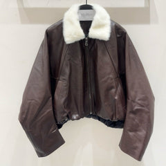 MAX MARA 25S SHORT SHEARLING COAT 169