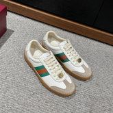 GG & ADIDAS SNEAKER WHITE CALFSKIN