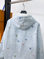 LV BUE PASTEL MONOGRAM DENIM JACKET 239527