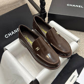 CC 25C Moccasins Chocolate Patent Leather