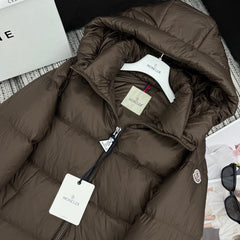 MONCLER 25S LONG HOODED COAT 253