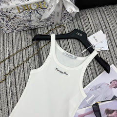 Dior 25C Tank Top White 228435