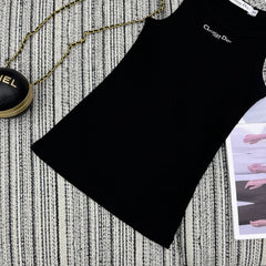 Dior 25C Tank Top Black 228436