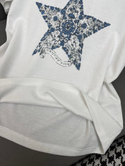 Dior 25C Embroidered T-shirt mix Skirt Dior Monagram 228675