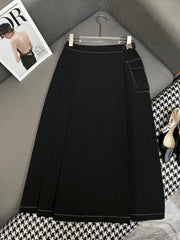 PRADA A-LINE MAXI SKIRT 224136
