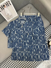 Dior 25C Polo Shirt Mix Long Skirt 228765