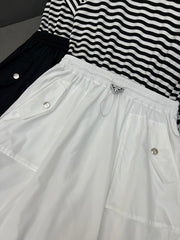 PRAD ROUND NECK DRESS 25S IN POLYESTER 266689