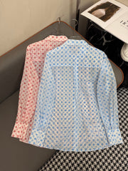 LONG SLEEVE SHIRT MONOPOLY PRINT FABRIC POLYESTER 266695