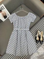 DIOR DRESS WITH BELT 269130
