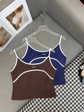 MIUMIU COTTON SPAGHETTI STRAP TOP 269080