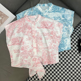 DIO SLEEVELESS SHIRT 25S IN POLYESTER 266650