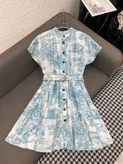 DIO DRESS STAND COLLAR 25S IN POLYESTER 266656