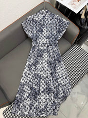 LV DRESS WITH BELT 269102