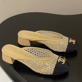 BUBBLE 30 MM IN BLACK FABRIC AND BEIGE MESH