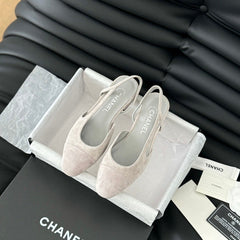 CLASSIC SLINGBACK GREY CLOUD SUEDE