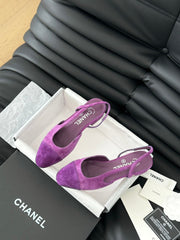 CLASSIC SLINGBACK VIOLET PURPLE SUEDE